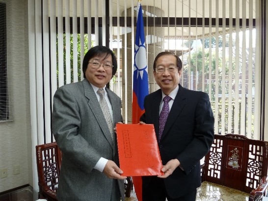 本處與西日本台灣學友會簽署「臺灣書院」聯絡點合作意向書